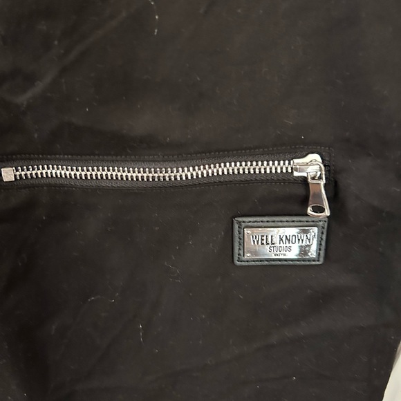 WELL KNOWN NWT THE ASTOR PLACE CARGO PANT - BLACK - Picture 2 of 9